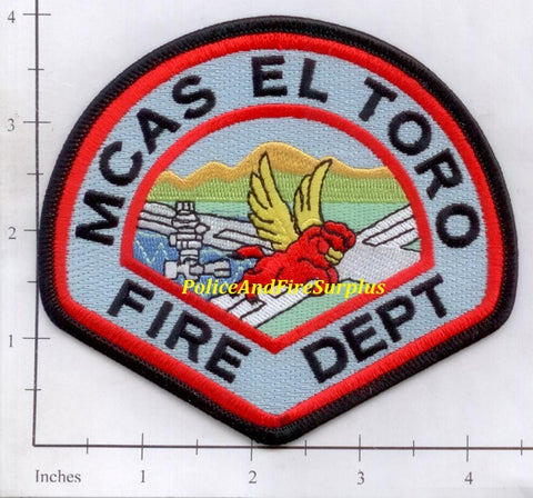 California - MCAS El Toro Fire Dept Patch
