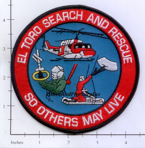 California - El Toro Search and Rescue Fire Dept Patch