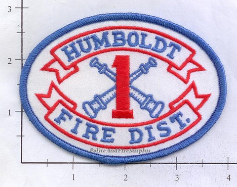 California - Eureka Humboldt Fire District Dept Patch