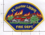 California - Fort Hunter Liggett Fire Dept Patch