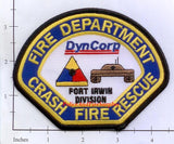 California - Fort Irwin DynCorp Crash Fire Rescue Fire Patch