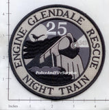 California - Glendale Engine  25 Patch