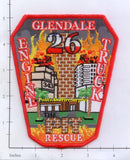 California - Glendale Engine  26 Patch