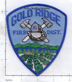 California - Gold Ridge Fire District Dept Patch