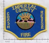 California - Imperial County Crash Fire Rescue Patch