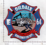 California - Kern County Engine 64 Fire Dept Patch