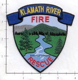 California - Klamath River Fire Rescue Patch