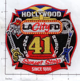 California - Los Angeles City Engine 41 Rescue 41 Fire Dept Patch