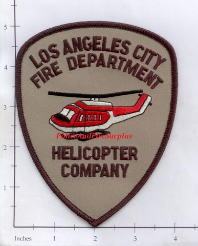 California - Los Angeles City Helicopter Company Fire Dept Patch