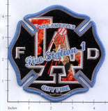 California - Los Angeles City Station   1 Fire Dept Patch
