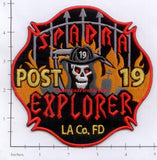 California - Los Angeles County Explorer Post 19 Fire Dept Patch