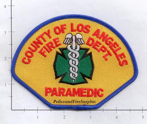 California - Los Angeles County Paramedic Fire Dept Patch