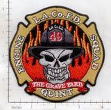 California - Los Angeles County Station  49 Fire Dept Patch
