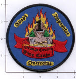 California - Orange County Fire Crew Fire Dept Patch