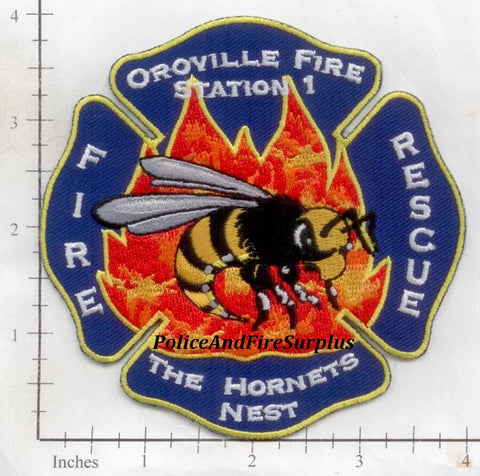 California - Oroville Fire Station 1 Patch