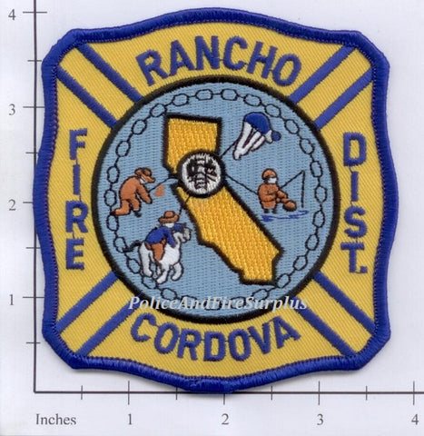 California - Rancho Cordova Fire District Patch