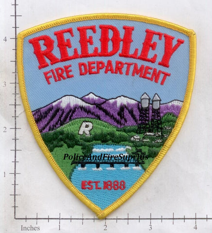 California - Reedley Fire Dept Patch v2