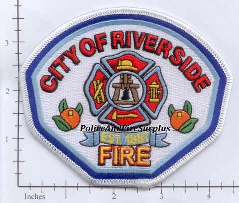 California - Riverside Fire Dept Patch – Police And Fire Surplus