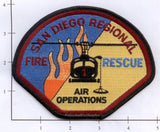 California - San Diego Regional Air Operations Fire Dept Patch