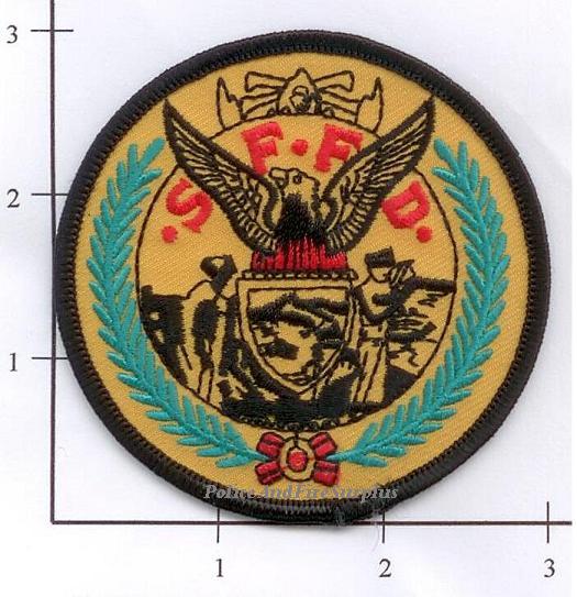California - San Francisco Fire Dept Patch v1 – Police And Fire Surplus