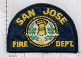 California - San Jose Fire Dept Patch