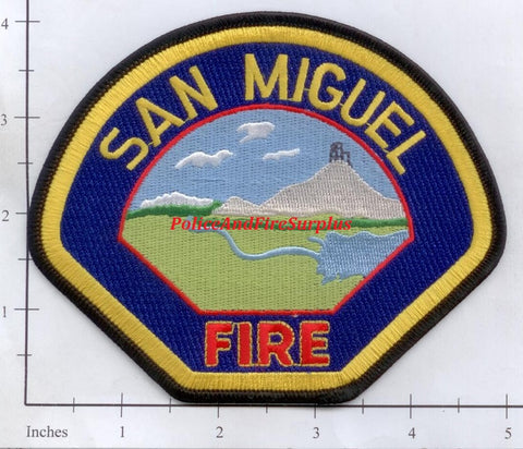 California - San Miguel Fire Dept Patch v2