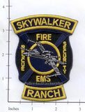 California - Skywalker Ranch Fire Dept Patch v3
