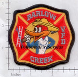 Canada - Barlow Creek Volunteer Fire Dept Patch
