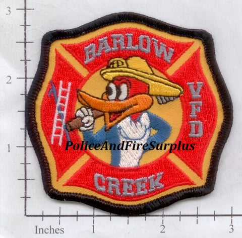 Canada - Barlow Creek Volunteer Fire Dept Patch
