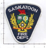 Canada - Saskatoon Fire Dept Patch