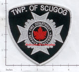 Canada - Scugog Township Fire Dept Patch