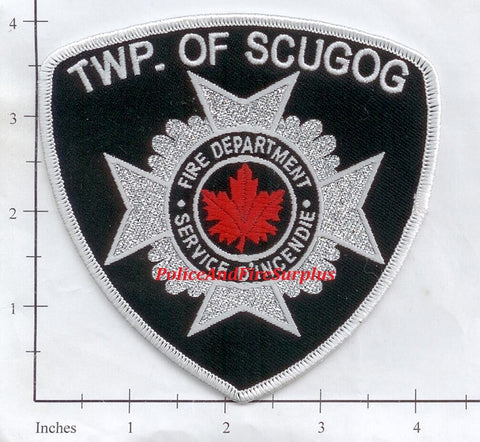 Canada - Scugog Township Fire Dept Patch