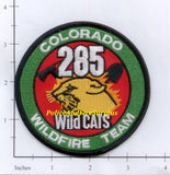 Colorado - 285 Wildcats Wildfire Team Fire Dept Patch