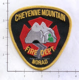 Colorado - Cheyenne Mountain Fire Dept Patch NORAD v1