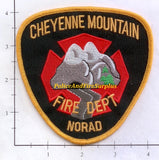 Colorado - Cheyenne Mountain Fire Dept Patch NORAD v2