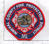 Colorado - Creede Fire Dept, Mineral County Fire Protection District Patch