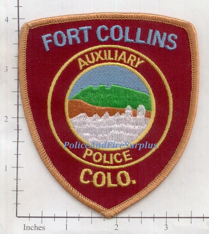Colorado - Fort Collins Auxiliary Police Dept Patch