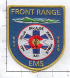 Colorado - Front Range EMS Patch