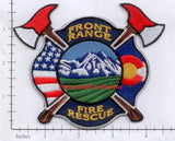 Colorado - Front Range Fire Rescue Patch
