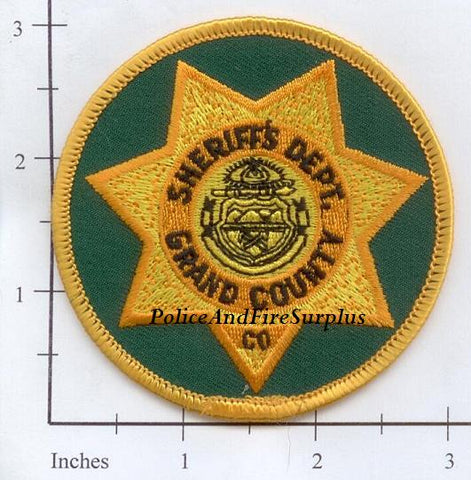 Colorado - Grand County Sheriff's Dept Patch