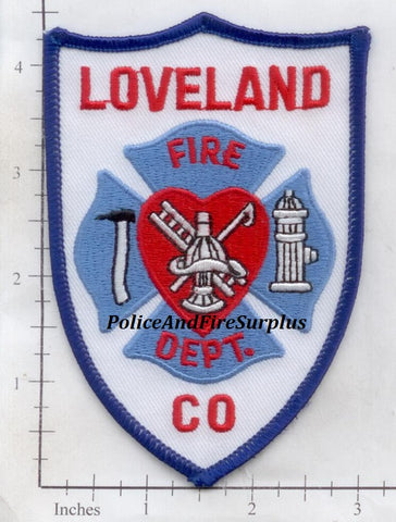 Colorado - Loveland Fire Dept Patch