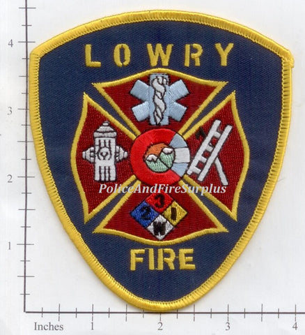 Colorado - Lowry Fire Dept Patch v2