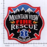 Colorado - Mountain View Fire Rescue Patch