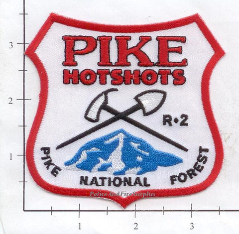 Colorado - Pike National Forest Hotshots Fire Dept Patch