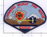 Colorado - Snowmass Wildcat Fire Rescue Fire Dept Patch