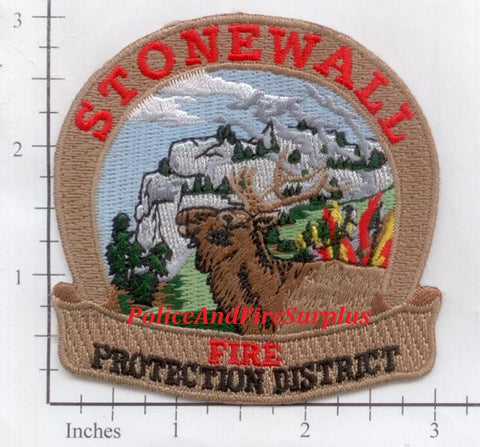 Colorado - Stonewall Fire Protection District Fire Dept Patch v2