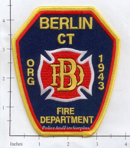 Connecticut - Berlin Fire Dept Patch v1