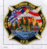 Connecticut - Colebrook Forge Volunteer Fire Dept Patch