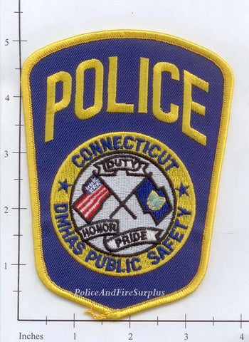 Connecticut - Connecticut Dept of Mental Health and Addiction Services Public Safety Police Patch