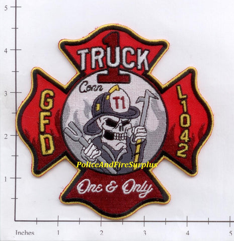 Connecticut - Greenwich Ladder 1042 Fire Dept Patch